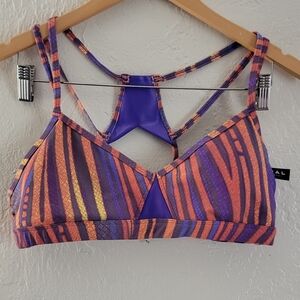 Koral Lattice Sport Bra Size XL